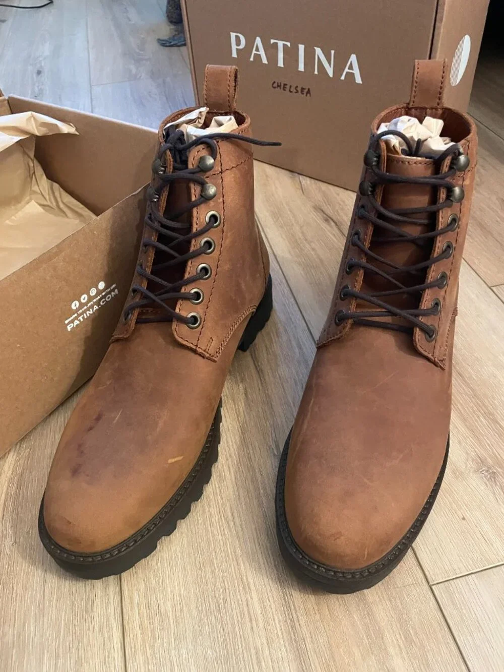 Patina - London Boot Caribou
